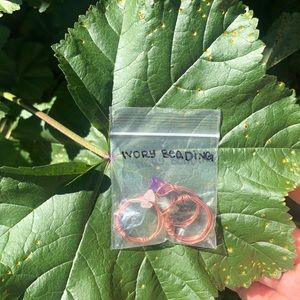 sizes vary ♡ 3 wire wrapped stone rings ♡